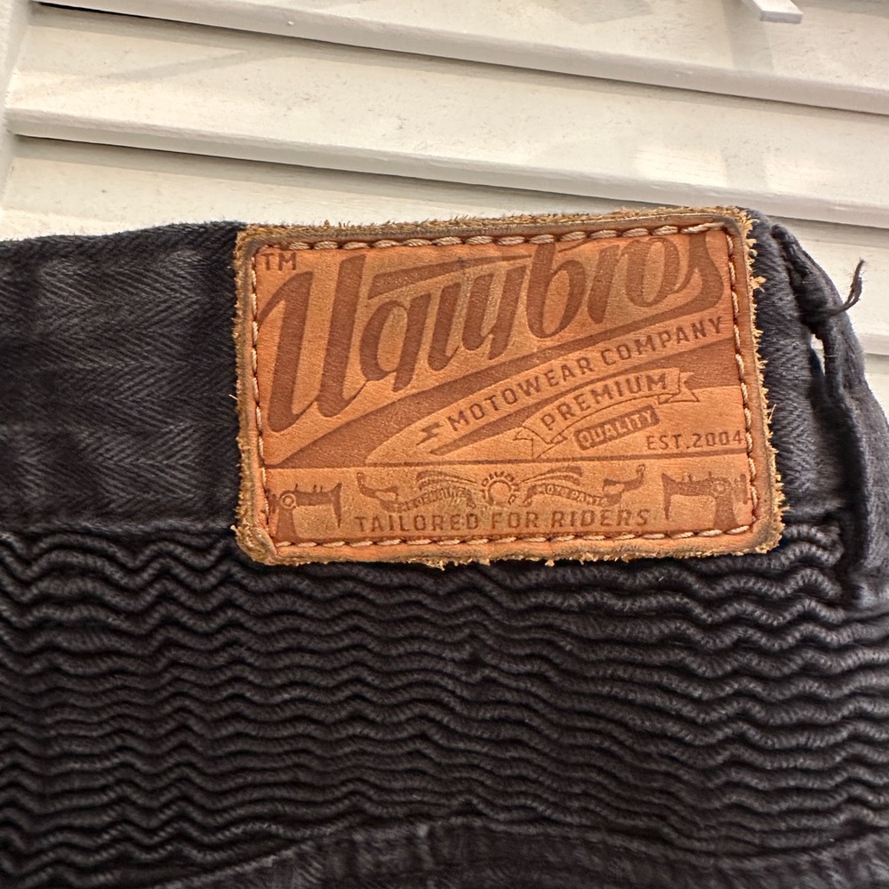 Uglybros Motorpool Black Motorcycle Riding Jeans - Picture 5 of 8